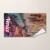 Venetië- en gondels bad handdoek (Handdoek)
