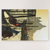 Venetië en Gondolas, kerken/architectuur Italië Legpuzzel (Horizontaal)