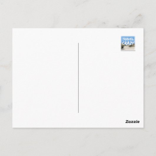 Venetië en het Grote Kanaal in Taupe Briefkaart (Achterkant)