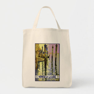 Venetië en Lido Tote Bag