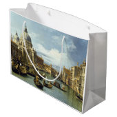 Venetië en St. Mark's Cathedral Gift Bag Groot Cadeauzakje (Achterkant Gekanteld)
