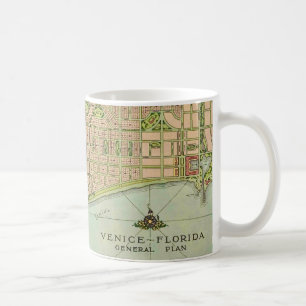 Venetië Florida Vintage Kaart Koffiemok