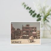  Venetië foto Briefkaart (Staand voorkant)