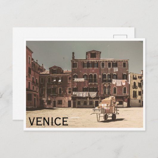  Venetië foto Briefkaart (Voorkant / Achterkant)