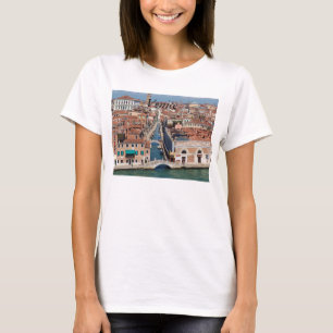 Venetië gedrukt op vrouwen shirt, fotografie t-shirt