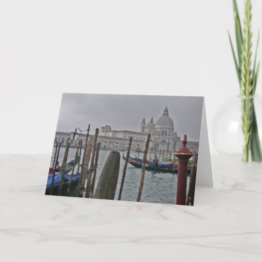 Venetië - Gondels Kaart (Voorkant)