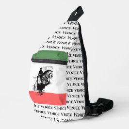 Venetië Gondola Bruggen Ontwerp Sling Bag