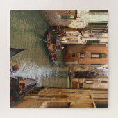 Venetië Gondolas "20 x 20" puzzel (Horizontaal)