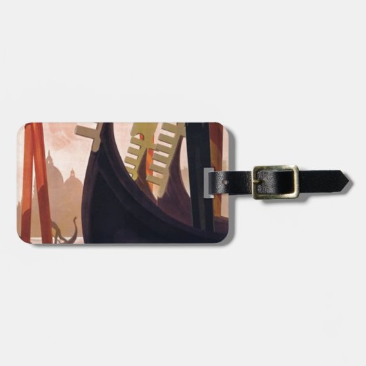  Venetië Gondolas Bagagelabel (Voorkant horizontaal)