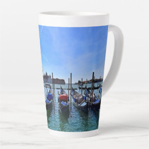 Venetië Gondolas Boat Italië Blauwe lucht Latte Mok