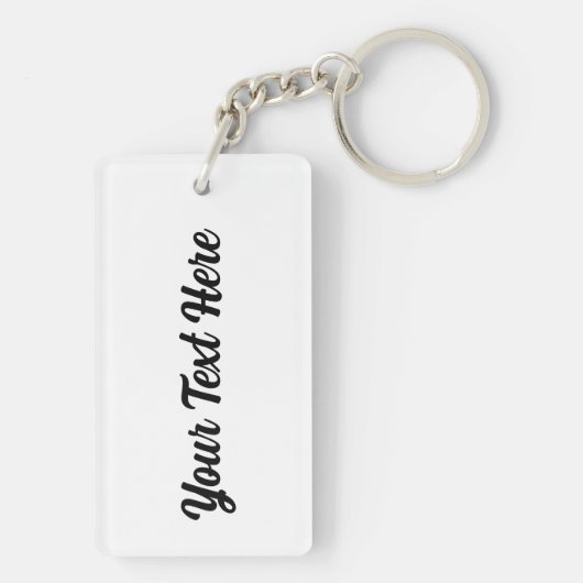 Venetië grachten Italië Waterverf Sleutelhanger (achterkant)