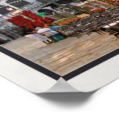 Venetië - Grand Canal en Rialto Bridge Poster (Hoek)