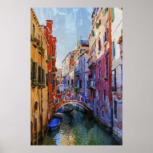 Venetië grand canal, italië poster (Voorkant)