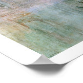 Venetië: Grand Canal met Santa Maria della Salute Poster (Hoek)