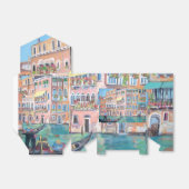 Venetië gunst box bedankdoosjes (Uitgevouwen)