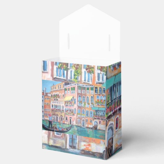 Venetië gunst box bedankdoosjes (Geopend)