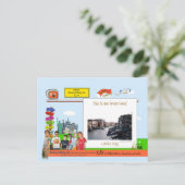 Venetië! Het Grand Canal Briefkaart (Staand voorkant)