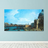 Venetië: Het Grote Kanaal van Canaletto Canvas Afdruk (Insitu (Houten vloer))