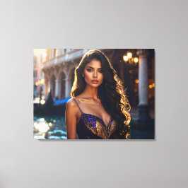 VENETIE - IK HOU VAN ITALIË CANVAS AFDRUK