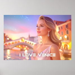 VENETIE - IK HOU VAN VENETIE - POSTER
