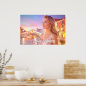 VENETIE - IK HOU VAN VENETIE - POSTER (Keuken)