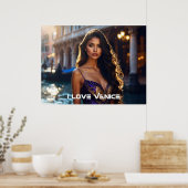 VENETIE - IK HOU VAN VENETIE POSTER (Keuken)