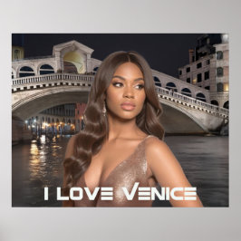 VENETIE - IK HOU VAN VENETIE POSTER
