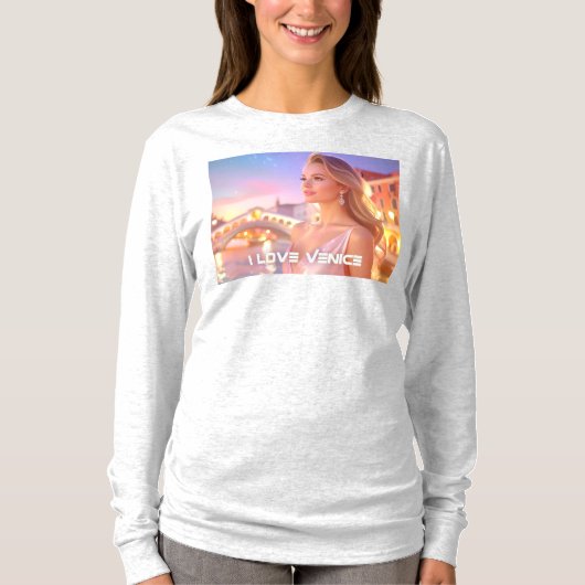 VENETIE - IK HOU VAN VENETIE - T-SHIRT (Voorkant)