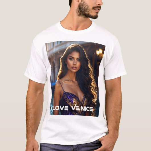 VENETIE - IK HOU VAN VENETIE T-SHIRT (Voorkant)