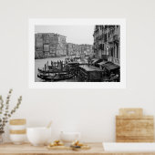 Venetië in B&W Poster (Keuken)