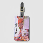 Venetië, Italiaans Bagagelabel van het Grote Kanaa (Voorkant (verticaal))