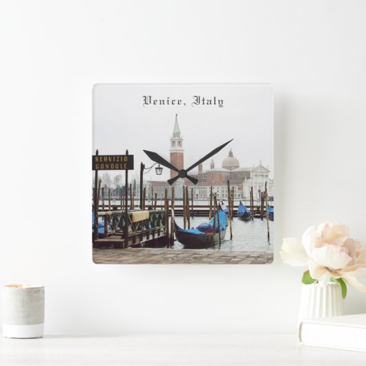 Venetië, Italiaanse muur Vierkante Klok (Huis)