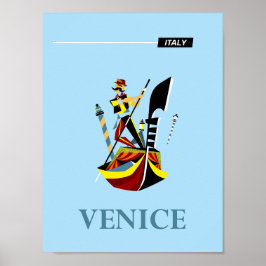 Venetië, Italiaanse reisposter Poster