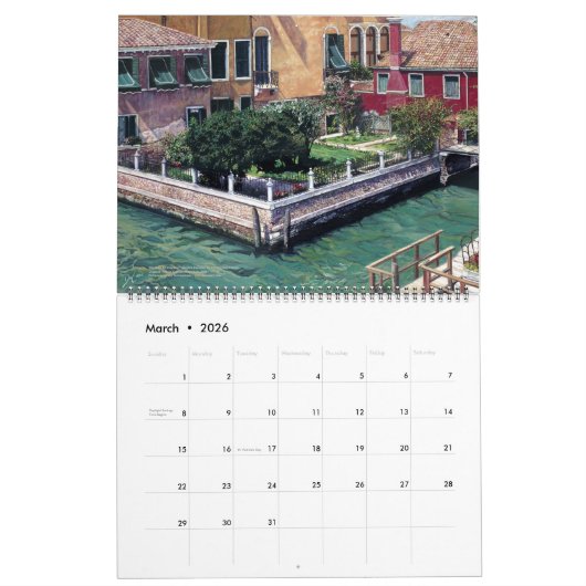 Venetië Italië 2024 Kalender door DeCaro (Mar 2026)