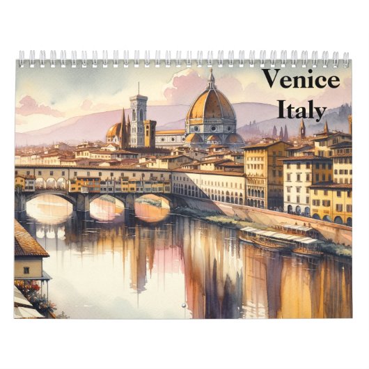 Venetië Italië 2025 Kalender (Hoes)