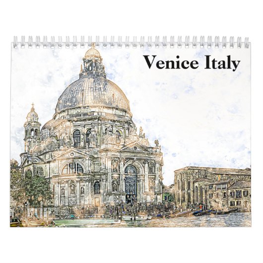 Venetië Italië 2025 Kalender (Hoes)