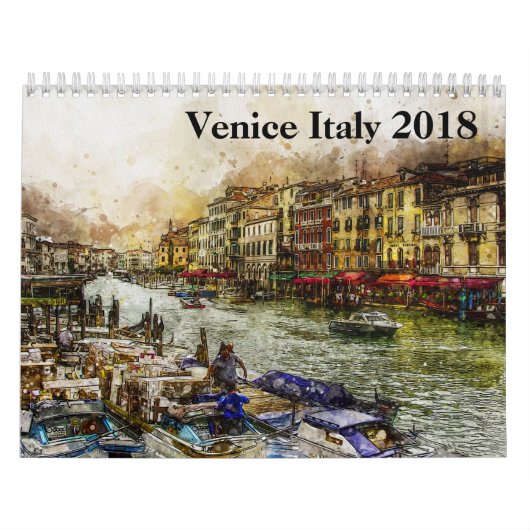 Venetië Italië 2025 Kalender (Hoes)