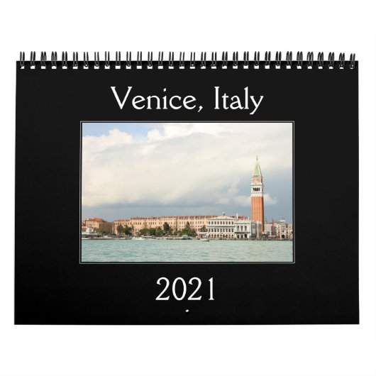 Venetië Italië - Agenda 2021 Kalender (Hoes)