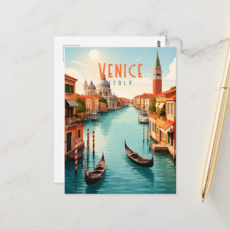 Venetië Italië Ansichtkaart Briefkaart