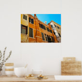 Venetië Italië Architectuur in woningen Poster (Keuken)