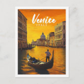 Venetië Italië Beroemde reisplaats Briefkaart (Voorkant)