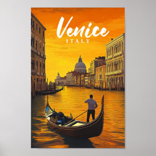 Venetië Italië Beroemde reisplaats Poster