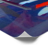 Venetië, Italië - Boats in Dorsoduro Poster (Hoek)