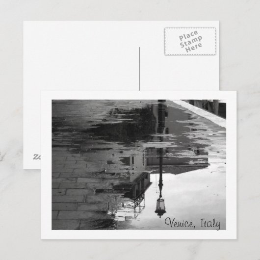 Venetië, Italië Briefkaart (Voorkant / Achterkant)