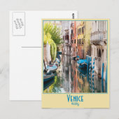 Venetië, Italië  Briefkaart (Voorkant / Achterkant)