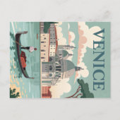 Venetië, Italië Briefkaart (Voorkant)