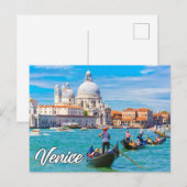 Venetië, Italië Briefkaart (Voorkant / Achterkant)