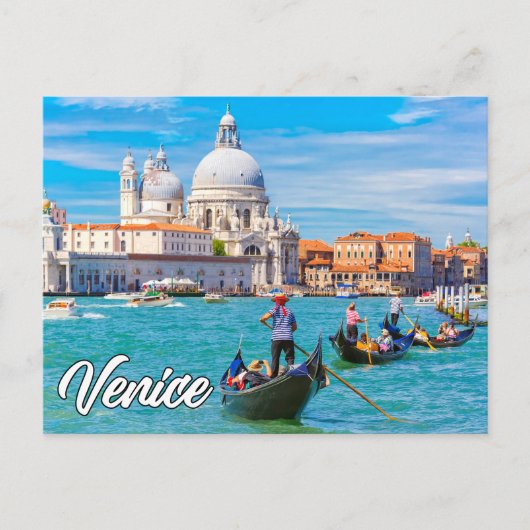 Venetië, Italië Briefkaart (Voorkant)