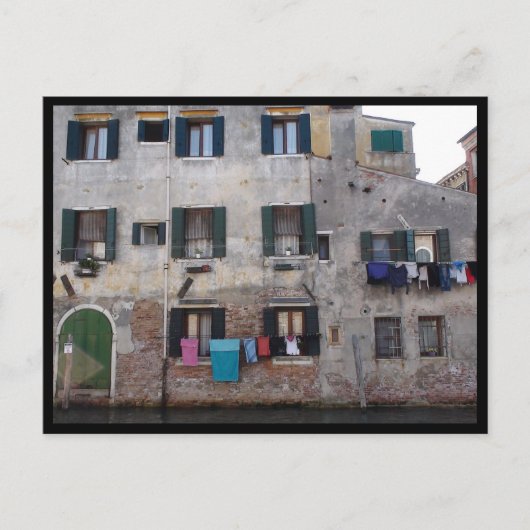 Venetië (Italië) Briefkaart (Voorkant)