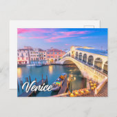 Venetië, Italië Briefkaart (Voorkant / Achterkant)